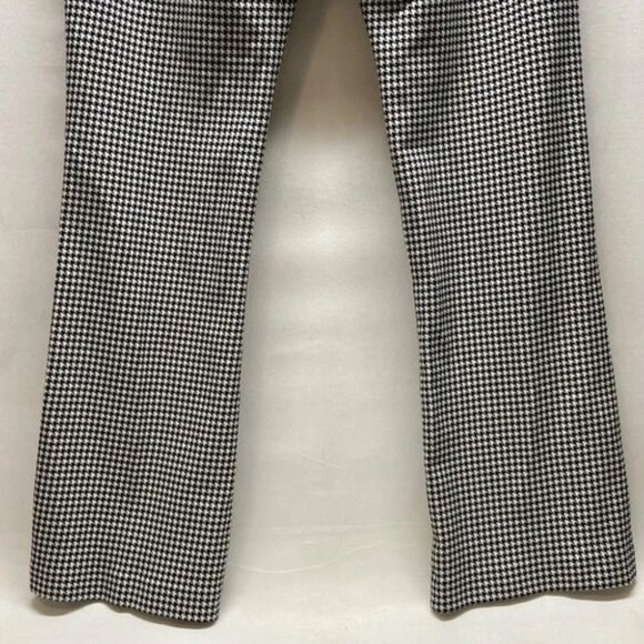 Studio By Torrid Trouser Bootcut Pant Women's 14R Black White Houndstooth EUC - Picture 5 of 10